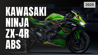 2025 New Motorcycle Kawasaki Ninja® ZX™4R ABS Review Models [upl. by Owiat648]