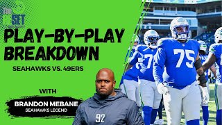 Playbyplay breakdown with Brandon Mebane How the Seahawks o line turned itself around [upl. by Yrrehc]