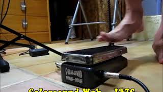 Daphon DF2210 WahWah Pedal amp Colorsound Wah 1976  Comparación [upl. by Rudiger]