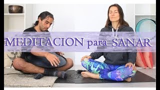 Meditación para sanar cuerpo emociones elevar vibraciones y abrir corazon  MalovaElena [upl. by Nnaecarg392]