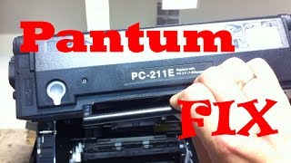 Pantum M6500  Заправка картриджа  Как разобрать [upl. by Risay]