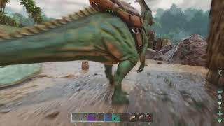 Ark survival ascended taming some stegos [upl. by Junno827]