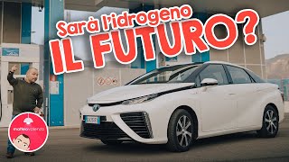 E SE IL FUTURO DELLA MOBILITA FOSSE AD IDROGENO  TOYOTA MIRAI [upl. by Yelyr]