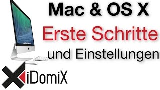 Erste Schritte und Einstellungen auf einem neuen Mac Computer OS X El Capitan [upl. by Akiem315]