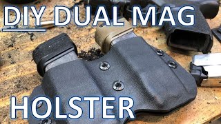 How to Make a Double Kydex Holster Mag [upl. by Alage773]