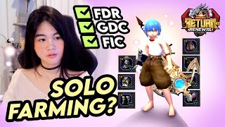 Dragon Nest SEA  Lv 93 Shooting Star in Ice Dragon Nest 4man Solo [upl. by Hesler]