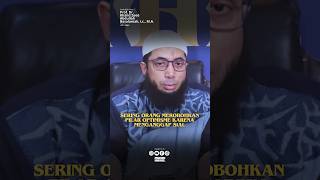 Seringkali orang merobohkan pilar optimisme karena menganggap sial  Ustadz Khalid Basalamah shorts [upl. by Arahsak]