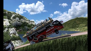 Surviving the World’s Deadliest Roads Stories from the Road  Euro Truck Simulator 2 [upl. by Neslund]