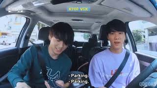 bts driving car funny cute sweet cool 💜🤣 [upl. by Timothee]