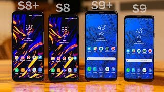 Galaxy S9 amp S9 Plus VS Galaxy S8 amp S8 Plus  Full Comparison [upl. by Ahseinet]