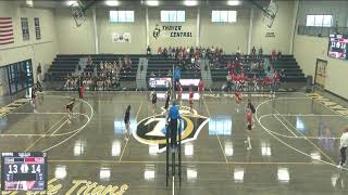 Thayer Central vs Sutton Reserve Volleyball [upl. by Lenni]