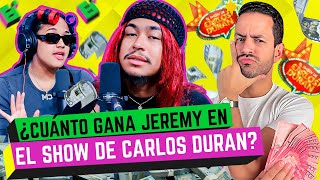 SALE A LA LUZ EL SUELDO DE JEREMY EN EL SHOW DE CARLOS DURAN Y EN LOS DEL BLOQUE EL SALÓN [upl. by Dronski]