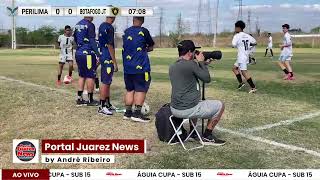 PORTAL JUAREZ NEWS  Ãguia Cup  Sub 15  Perilima x Botafogo do Caxeiro [upl. by Cerell]