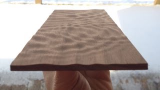 Grunblau MDF3790 Simulating Water Drops on Wood [upl. by Dolli]