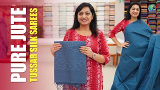 Tussar Silk Sarees Suitable For Different Occasions [upl. by Monarski56]