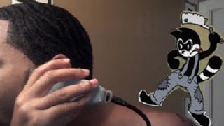 How To EDGE UP Hair Haircut Yourself [upl. by Jacobine786]