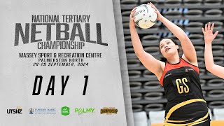 DAY 1  2024 National Tertiary Netball Championship [upl. by Rep11]