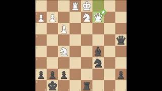 شطرنج نقلتي البريليانت 2، تضحية قلعة في حصان My brilliant move n°2 chess brilliantmove [upl. by Alekal542]