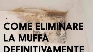 COME ELIMINARE LA MUFFA UMIDITACONDENSA UMIDITA DI RISALITA CHIAMA 340415527 ti aiuterò [upl. by Nimaynib]