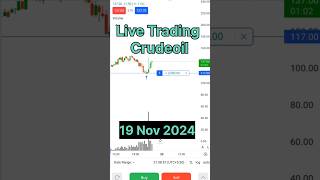 Live Trading Commodity Market  live profit 2k  Crudeoil Trading intradaytrading crudeoillive [upl. by Moore]