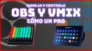 🎚 Cómo CONTROLAR VMIX y OBS con CONTROLADORA MIDI ✅ [upl. by Verina]