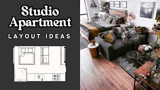 Studio Apartment Layout Ideas That Will Make Your Studio Flow Beautifully [upl. by Bucella]