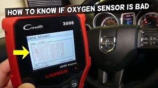 HOW TO KNOW IF OXYGEN SENSOR IS BAD TEST OXYGEN SENSOR [upl. by Karol720]