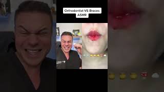 Orthodontist Reacts ASMR Foods VS Braces shorts [upl. by Sitto]