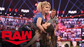 Alexa Bliss vs Nikki Cross Raw Feb 1 2021 [upl. by Rollin]