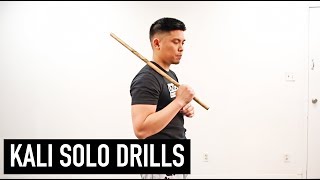 Solo Drills  Kali Basics [upl. by Aborn]