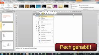 PowerPoint  Tutorial Teil 3  Textfolien und freie Textfelder [upl. by Idalla]