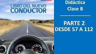 Cuestionario CONASET Libro del Nuevo Conductor Clase B Parte 2 [upl. by Noiek]