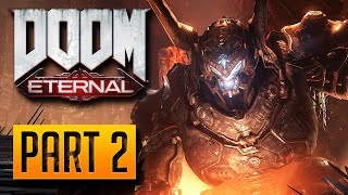 DOOM Eternal  100 Walkthrough Part 2 Exultia Nightmare DifficultyPC [upl. by Safko648]