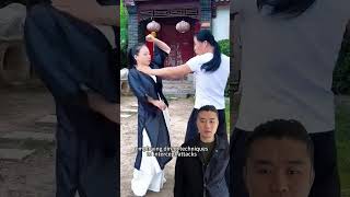 Selfdefense skills of Wudang Kungfu kungfuskills martialarts fighting [upl. by Annay]