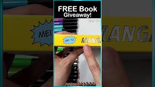 FREE Book Giveaway  Manga Drawing School [upl. by Oidivo]