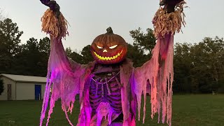 “Corn Stalker” Demo  Spirit Halloween Animatronic Edited Demo [upl. by Jaynes308]