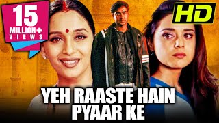 Yeh Raaste Hain Pyaar Ke FULL HD  Romantic Hindi Movie l Ajay Devgan Madhuri Dixit Preity Zinta [upl. by Lidah]