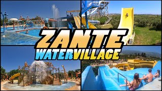 ZANTE WATER VILLAGE Zakynthos  Greece 4k [upl. by Nahgiem]