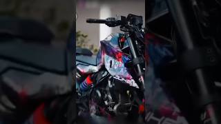 New Bike tutorial shorts video motorcycle modified duke 390 [upl. by Ibbor12]