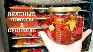 Как приготовить вяленые помидоры в сушилке  Итальянский рецепт  Секреты удачного приготовления 🍅 [upl. by Jameson953]