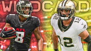 Wildcard Playoff REMATCH vs Falcons  Madden 24 Saints Franchise  Ep19 [upl. by Esirec]