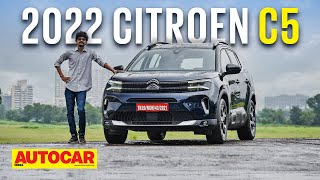 2022 Citroen C5 Aircross review  French Connection  First Drive  Autocar India [upl. by Reham487]