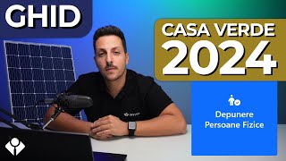 Documentele pentru Casa Verde 2024 și procesul de înscriere pentru Fotovoltaice pe siteul de la AFM [upl. by Datha764]