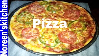 Pizza easy recipe with homemade pizza sauceNoreenskitchen [upl. by Retsevel]