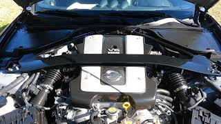 2014 Nissan 370Z Touring 3 7 L V6 Vin631146 Grey Engine Running [upl. by Crosse587]