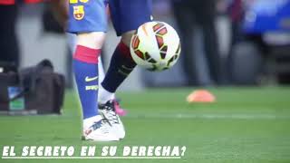 El secreto que Messi utliza al regatear [upl. by Aisac94]