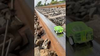 Train vs speed car 🚗 shorts train car viralshorts [upl. by Joye]