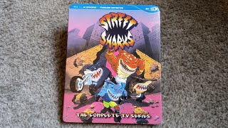 Street Sharks The Complete Series Blu Ray Unboxing [upl. by Ahsinan]