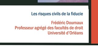 1415 Aménagement contractuel des nouveaux droits réels  Frédéric Dournaux [upl. by Hyozo192]