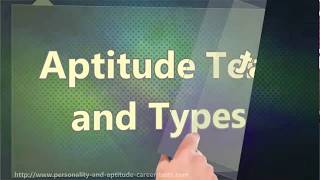 Aptitude Test and Types [upl. by Sheilah390]